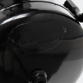 Luchtcompressor 50 liter tank 8 bar 1100W dubbele aansluiting