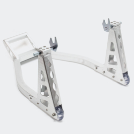 Inrijwielklem motorfiets standaard achterwiel (317kg) aluminium