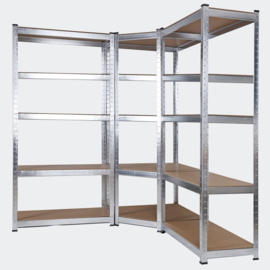 Voorraadrek opslagrek 180cm hoog tot 2500kg