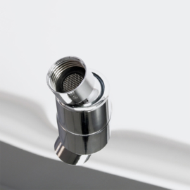 Regendouche douchekop rond RVS ultra dun 25 cm
