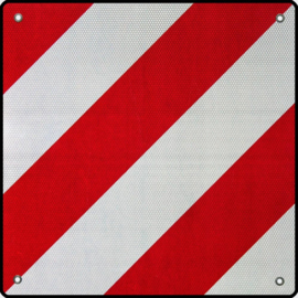 Waarschuwingsbord 500x500mm Spanje/Italië