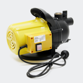Draagbare elektrische tuinpomp + control 1200W 3500l/h