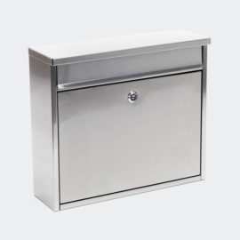 Brievenbus muurmontage V13 inox rvs