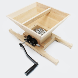 Fruitmolen hout Fruitcrusher met handslinger 7 l