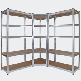 Voorraadrek opslagrek 180cm hoog tot 2500kg