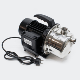 Inox draagbare elektrische tuinpomp 1100W 4600l/h