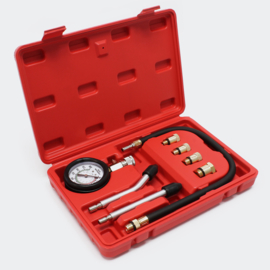 Compressie tester benzinemotoren 0-20bar set