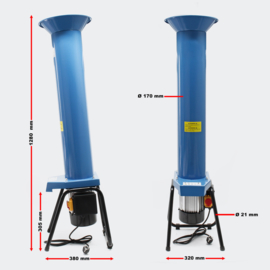 Fruitshredder fruitmolen fruitpers 1100W 2800 tpm
