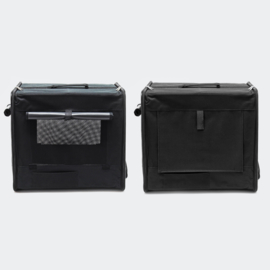 Opvouwbare transportkooi bench honden draagtas medium 58x46x53cm
