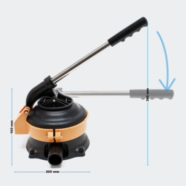 Handwaterpomp 20l/min 38mm aansluiting