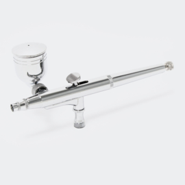 Airbrush pistool T134 dubbele actie functie en laterale beker