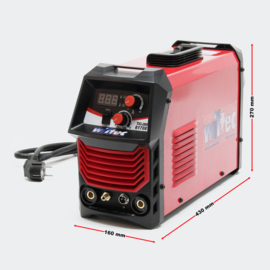 Lasapparaat lasset HF-ontsteking 200-amp TIG/elektrode