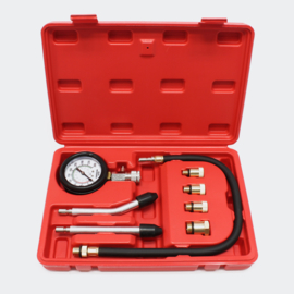 Compressie tester benzinemotoren 0-20bar set