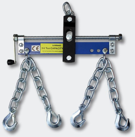 Kraanhijswerktuiglift nivelleerketting tot 750 kg