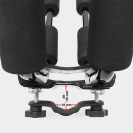Dakdrager kano kajak 2 stuks incl. 2 bevestigings riemen