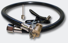 Luchtcompressor slangadapter set fietsband opblaasventiel