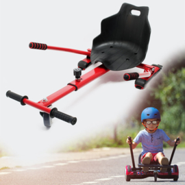 Hoverkart zitje voor Hoverboard rood