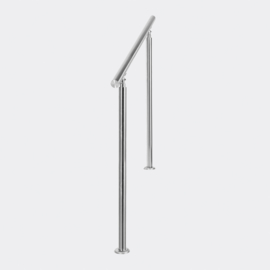 Leuning balustrade traprail rvs 80cm