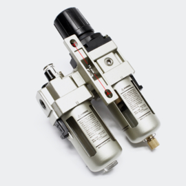 Perslucht compressor filter regelaar waterafscheider 1/4"