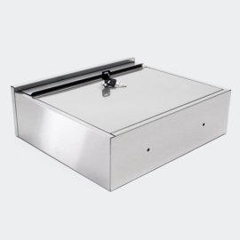 Brievenbus muurmontage V13 inox rvs