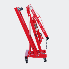 Hydraulische motorblok kraan dubbele pomp tot 2000kg