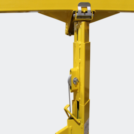 Gipsplaatlift PRO XXL gyproclift heftafel tot 68kg geel