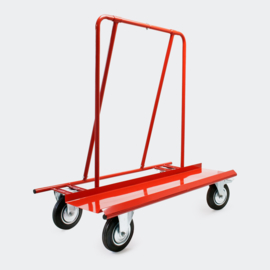 Platformwagen magazijnkar platenwagen tot 800 kg met 4 wielen
