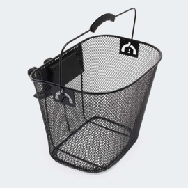 Fietsmand afneembaar staalgaas 32,5x24x23,5mm