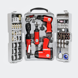 71-delige luchtcompressor accessoire set pneumatische gereedschapset