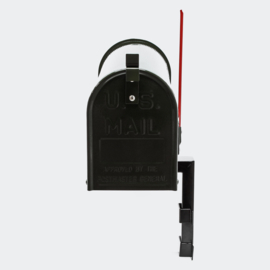 US Mailbox brievenbus Amerikaans Design zwart muurbevestiging