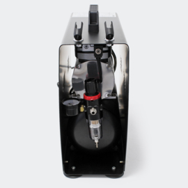 Airbrush-compressor AF-196A met 2 cilinders 2-staps schakelaar