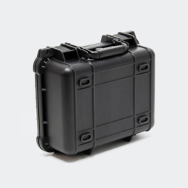 Opbergkoffer Hardcase zwart medium 35x29.5x15cm