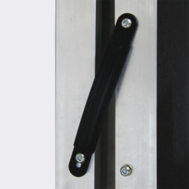 Hondenloopplank opvouwbaar 183x38cm aluminium anti-slip