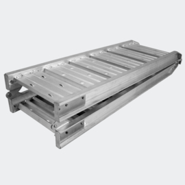 Oprijplaat opvouwbaar draagbaar aluminium 182cm 200kg