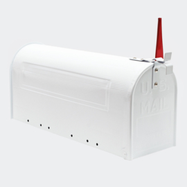 US Mailbox Amerikaans Design wit losse brievenbus