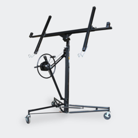 Gipsplaatlift PRO XXL gyproclift heftafel tot 68kg zwart