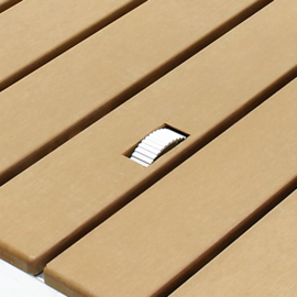 Tuindouche buitendouche Upside Down teak 70x55x8cm