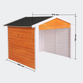 Auto robot gazonmaaier garage parking UV-bescherming