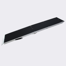 Hondenloopplank opvouwbaar 183x38cm aluminium anti-slip