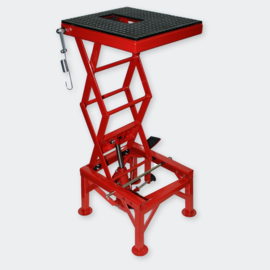 Hydraulische motorlift werkbank tot 135 kg