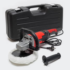 Polijstmachine poliermachine PRO 1500W met 6 snelheden 3000/tpm