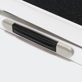Hondenloopplank opvouwbaar 210x48cm aluminium anti-slip