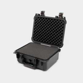 Opbergkoffer Hardcase zwart small 27x24.6x12.4cm