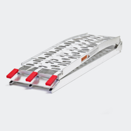 Oprijplaat opvouwbaar draagbaar aluminium 220cm 340kg