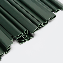 Balkondoek hekdoek privacydoek 35 meter 650 g/m² groen