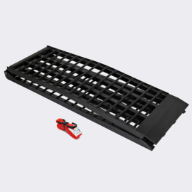 Oprijplaat opvouwbaar draagbaar aluminium 274cm 680kg