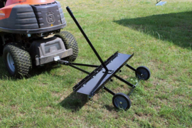Ontmosser kam 100cm zitmaaier tractor