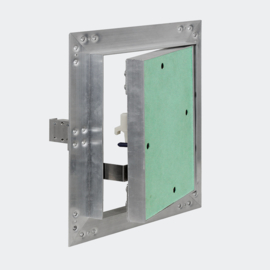 Inspectieluik toezichtsluik 20x20cm aluminium frame Artikelnummer: 60692