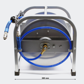 Draagbare automatische luchtslanghaspel perslucht 30m 12bar 1/4"