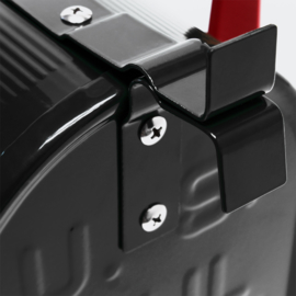 US Mailbox brievenbus Amerikaans Design zwart met staander